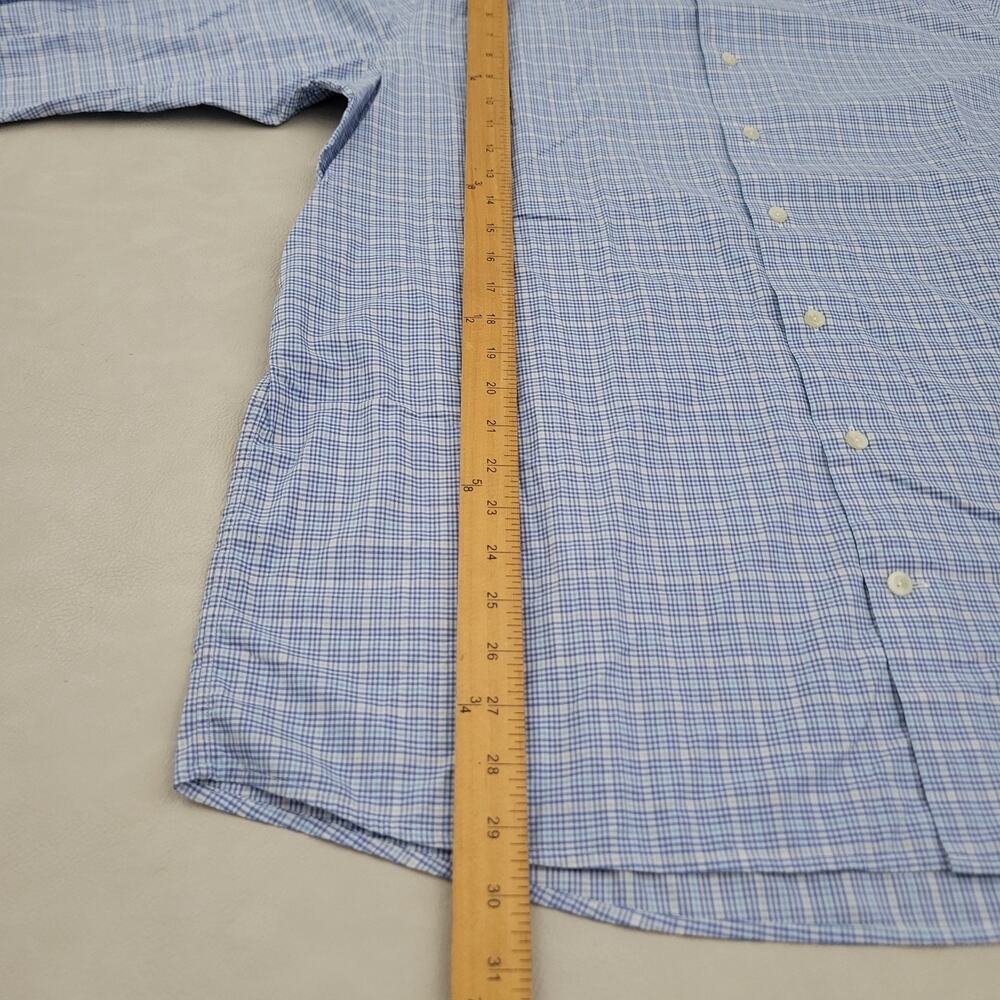 Eton Contemporary Fit Button Down Shirt Cotton Fine Twill Melange Shirt 17/43 - Picture 4 of 9